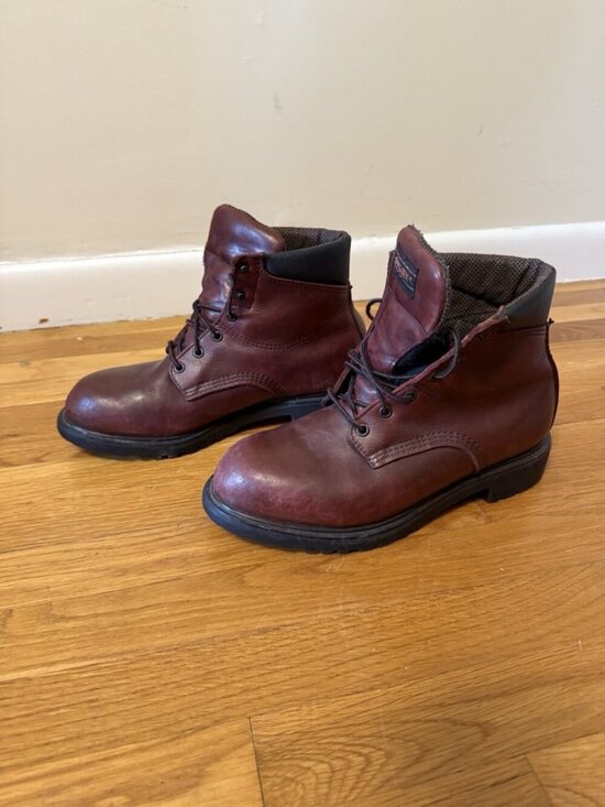 Red Wing Shoes 10.5 EST GORE-TEX Boots Brown Red 1227 Mens MADE IN USA main image 14